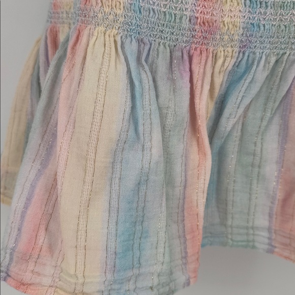 LoveShackFancy Saba Cropped Top & Camilla Rainbow Skirt Set - Picture 4 of 10